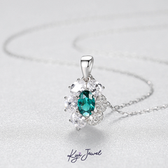 Dây Chuyền Nữ KYA JEWEL Flower Đá Cz Cao Cấp