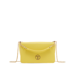 Túi Xách Tay Nữ THÁI TUẤN Đeo Vai Thời Trang Khóa Bấm Màu Vàng