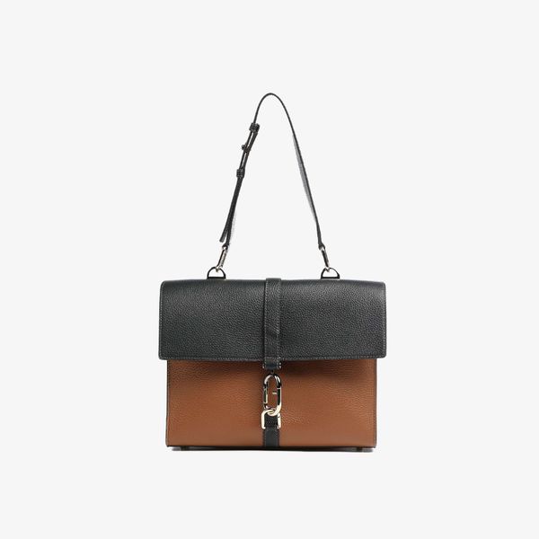 Túi Đeo Vai Nữ FURLA Narciso S Shoulder Bag Vitello St Eracle Colorblock Suede