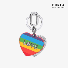 Móc Khóa Nữ FURLA Rainbow Keyring Heart