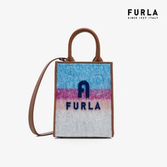 Túi Tote Nữ FURLA Opportunity Mini Tote N/S Tessuto Wool Check