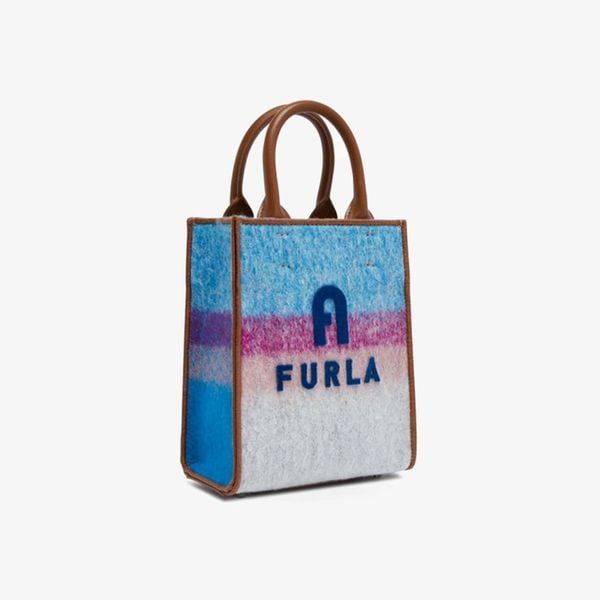 Túi Tote Nữ FURLA Opportunity Mini Tote N/S Tessuto Wool Check