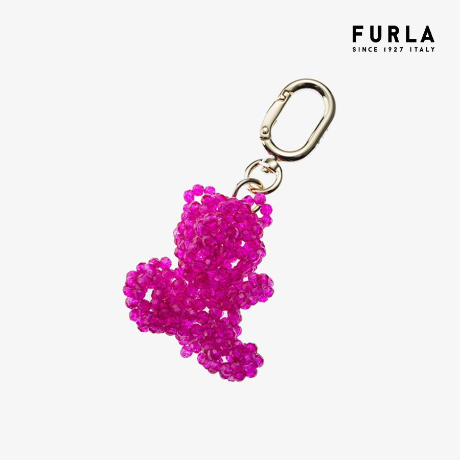 Móc Khóa Nữ FURLA SOFT SMALL KEYRING BEAR – GOSUMO.VN