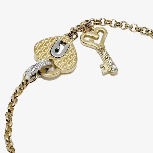 Trang Sức Nữ FURLA Loving Padlock Bracelet - Metallo+Strass