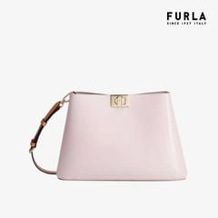 Túi Đeo Vai Nữ FURLA Fleur M Shoulder Bag Vitello Spazzolato Vacchetta