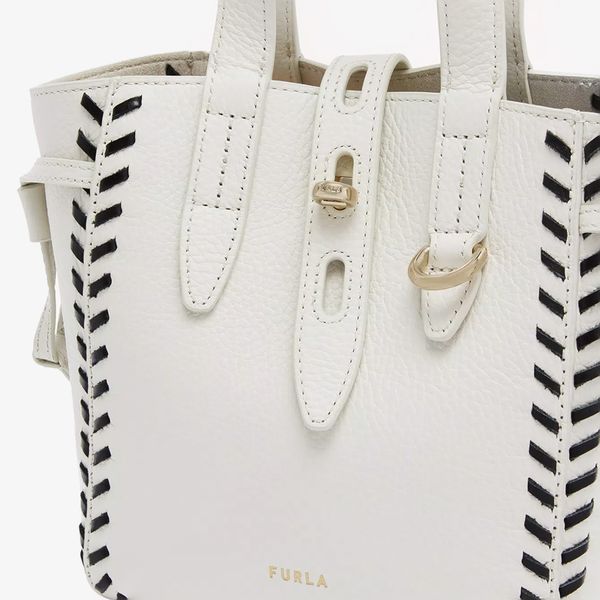 Túi Tote Nữ FURLA Net Mini Tote Vitello St.Eracle+Weaving