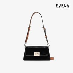 Túi Đeo Vai Nữ FURLA Zoe Mini Shoulder Bag Vernice+Vacchetta