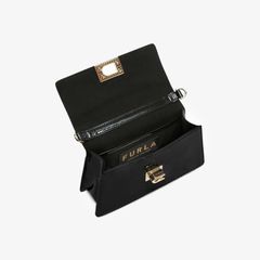 Túi Đeo Vai Nữ FURLA Zoe Mini Shoulder Bag Vernice+Vacchetta