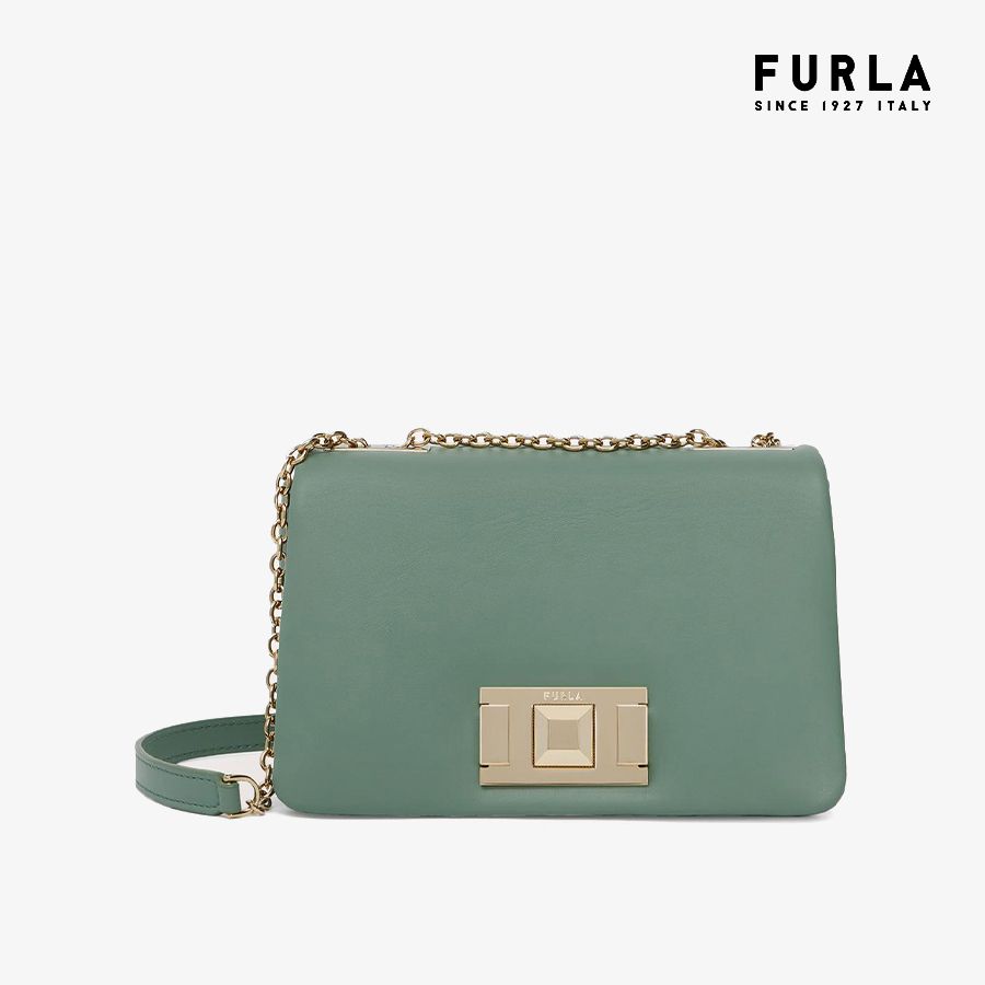 Túi Đeo Chéo Nữ FURLA Lulu Mini Crossbody Vitello Cloud