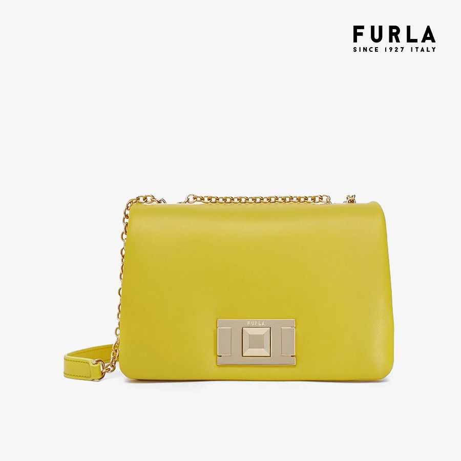 Túi Đeo Chéo Nữ FURLA Lulu Mini Crossbody Vitello Cloud