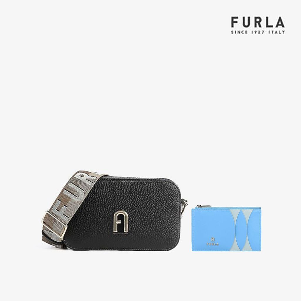 Combo Túi Ví FURLA PRIMULA MINI C.BODY + FURLA LUNA M ZIPPED CARD CASE