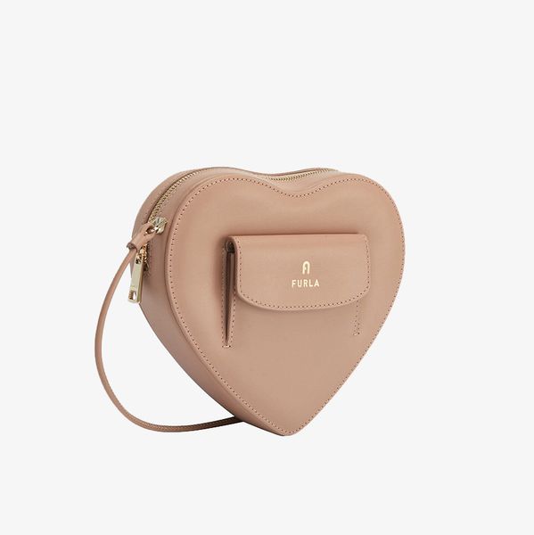 Túi Đeo Chéo FURLA Camelia Heart Mini Crossbody - Vitello Roma