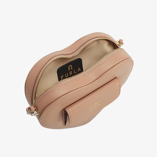 Túi Đeo Chéo FURLA Camelia Heart Mini Crossbody - Vitello Roma