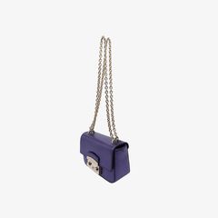 Túi Đeo Chéo Metropolis Mini Crossbody - Vitello Gardena Metal