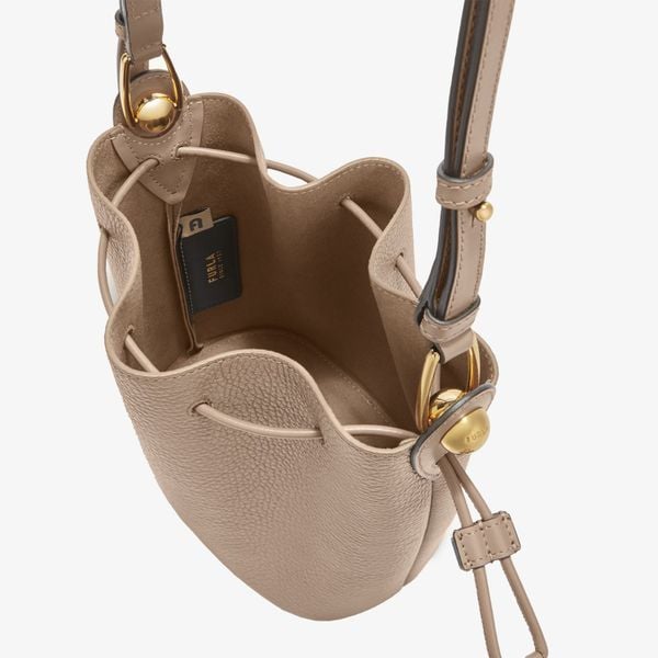 Túi Bucket Nữ FURLA Sfera Mini Bucket Bag - Vitello St.Eracle+Vitello Roma