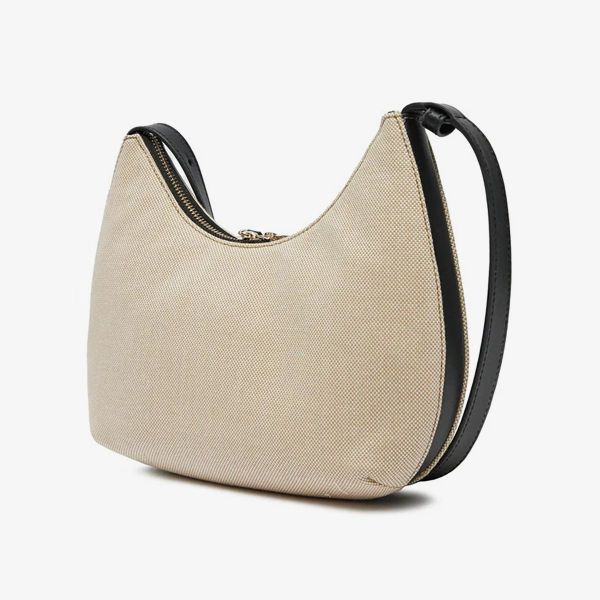 Túi Đeo Vai Nữ FURLA Goccia S Shoulder Bag - Tessuto Canvas+Vitello Sidney
