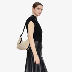 Túi Đeo Vai Nữ FURLA Goccia S Shoulder Bag - Tessuto Canvas+Vitello Sidney