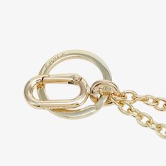 Móc Khóa Nữ FURLA Crystal Keyring Hydrangea - Metallo+Smalto