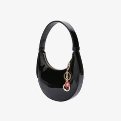 Móc Khóa Nữ FURLA Crystal Keyring Poppy - Metallo+Smalto