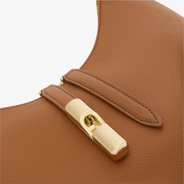 Túi Đeo Vai Nữ FURLA Goccia S Shoulder Bag - Vitello Night+Vitello Sidney