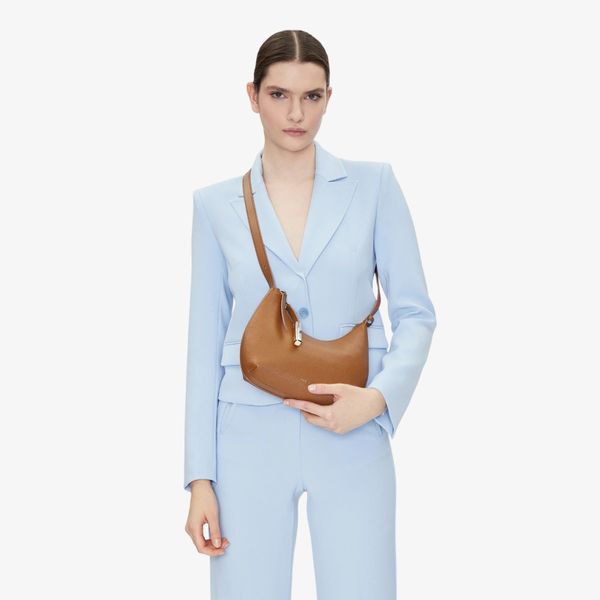 Túi Đeo Vai Nữ FURLA Goccia S Shoulder Bag - Vitello Night+Vitello Sidney
