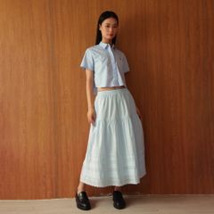 Chân Váy Nữ TheBlueTshirt BabyBlue Boho Maxi Skirt - Eco Cotton