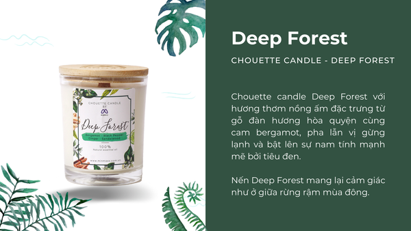 Nến Thơm Chouette Minmax Deep Forest 182g