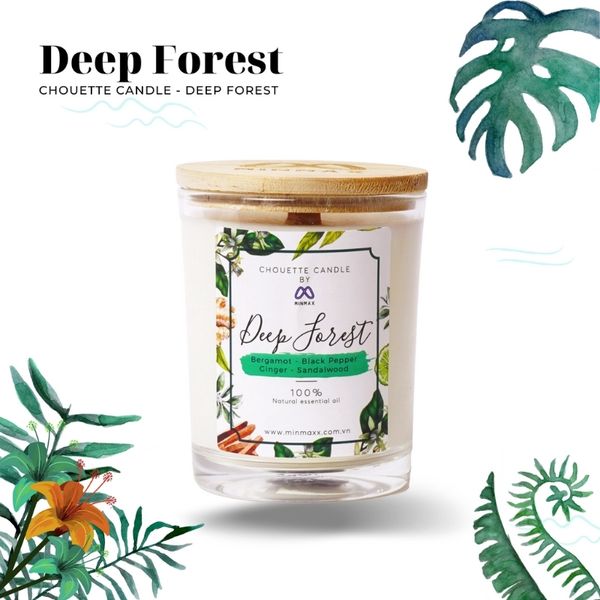 Nến Thơm Chouette Minmax Deep Forest 182g