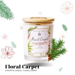 Nến Thơm Chouette Minmax Floral Carpet 182g