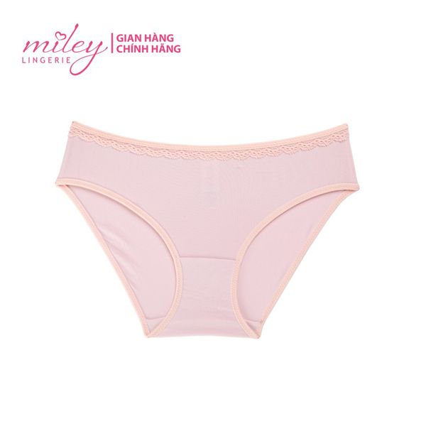 Combo 5 Quần Lót Thun Lạnh Trơn Viền Ren Miley Lingerie BMS Màu Ngẫu Nhiên