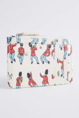 Ví Nữ CATH KIDSTON  /Card & Coin Purse - Paddington - Ecru