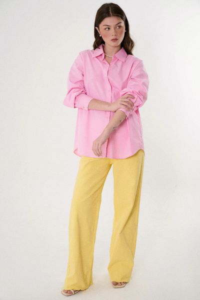 Áo Sơ Mi Nữ DOTTIE Căn Bản Form Rộng - T0598
