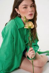 Áo Sơ Mi Nữ DOTTIE Căn Bản Form Rộng - T0598