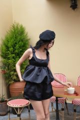 Áo Kiểu Nữ DOTTIE Dáng Bí Đính Nơ - T0848