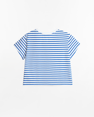 Áo Thun Nữ TheBlueTshirt Everyday Tee - Signature Blue Stripe Premium Cotton