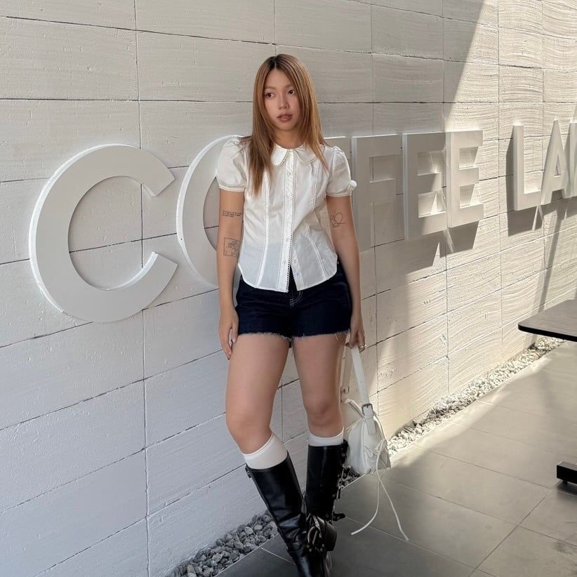 Áo Kiểu Nữ TheBlueTshirt Jennie Shirt - Ivory White