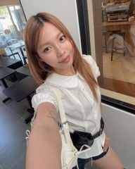 Áo Kiểu Nữ TheBlueTshirt Jennie Shirt - Ivory White