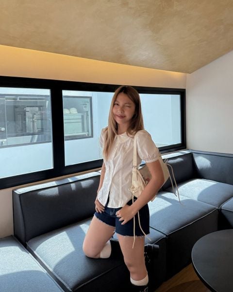 Áo Kiểu Nữ TheBlueTshirt Jennie Shirt - Ivory White