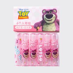 Nắp bút chì Disney hình gấu dâu (6 cái) - A74042-T1S