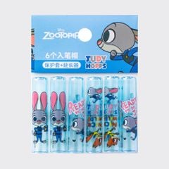 Nắp bút chì Disney hình thỏ Zudy Hopps (6 cái) - A74042-Z1S