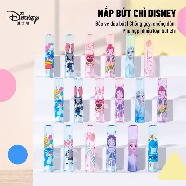 Nắp bút chì Disney hình công chúa (6 cái) - A74042-W2S
