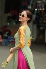Chân Váy Lụa Nữ F2 Hồng Sen