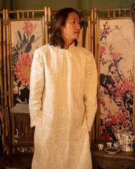 Áo Dài Nam Linen Kem Xuân Như Ý - Không Kèm Quần