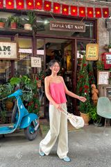 Áo Nữ TheBlueTshirt Daily Cami Top - Lụa Tổng Hợp Rosie
