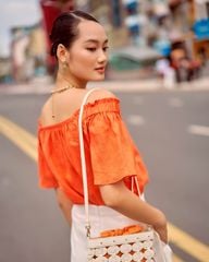 Chân Váy Linen Trắng Summer Muse