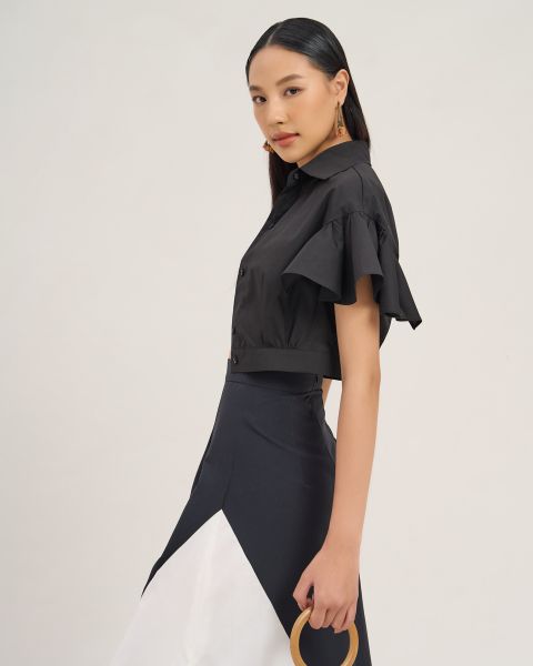 Áo Kiểu Kate Nữ F2 Đen The Art Of Styling