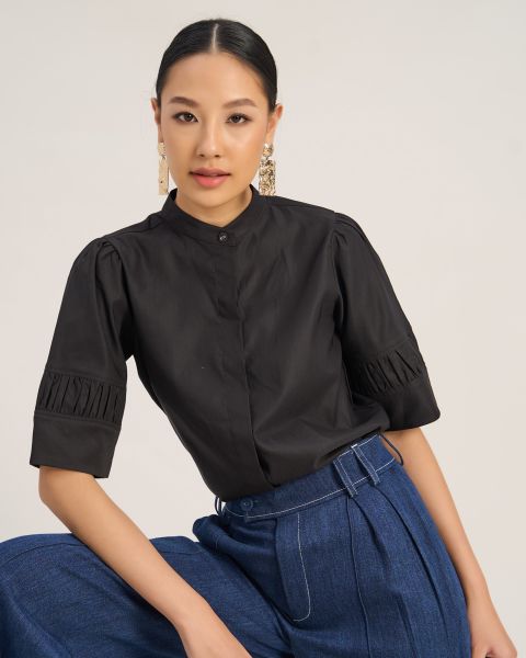 Áo Kiểu Kate Nữ F2 Đen The Art Of Styling