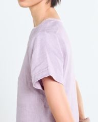 Áo Kiểu Nữ F2 Linen Tím Tender Drit