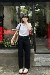 Áo Thun Nữ TheBlueTshirt Hero T - Light Grey