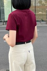 Áo Thun Nữ TheBlueTshirt Hero T - Red Wine